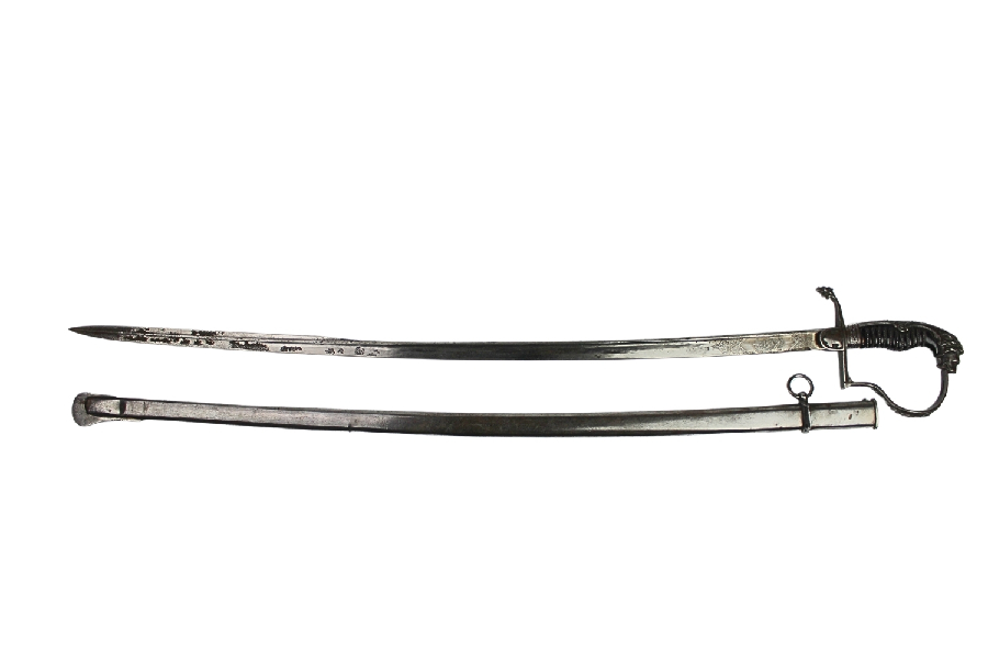 Szabla niemiecka oficera artylerii Saksonia XIXw.