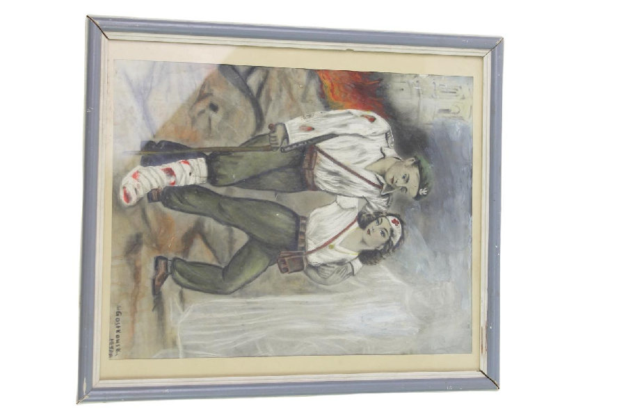 SCENA Z POWSTANIA WARSZAWSKIEGO