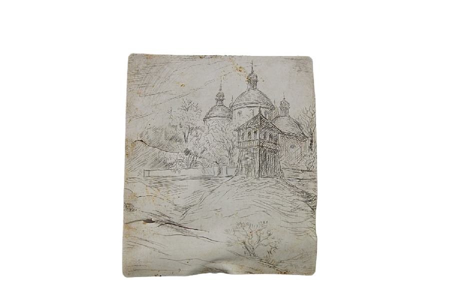 Matryca zdjęcia pocztówki pamiątka Oflag Woldenberg