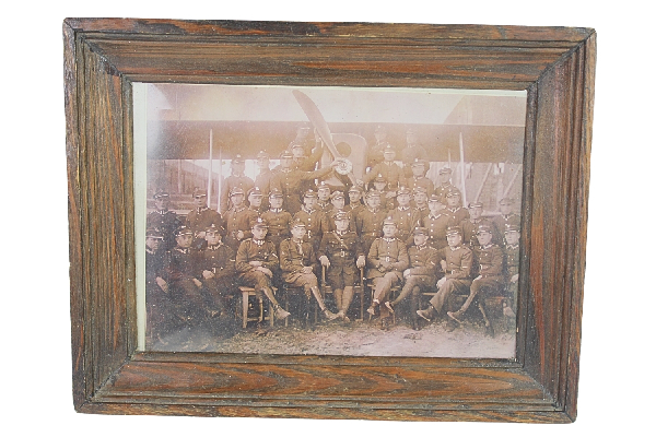 II RP ZDJĘCIE LOTNIKÓW 3 Pułku Lotniczego z Poznania