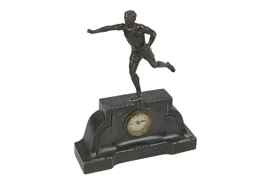 II RP Zegar pamiątkowy dla płk. uzbrojenia Wojska Polskiego Rudolfa Obraczaya