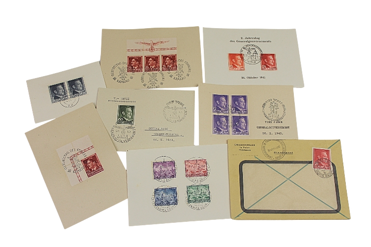 ZESTAW ZNACZKÓW GENERALNE GUBERNATORSTWO