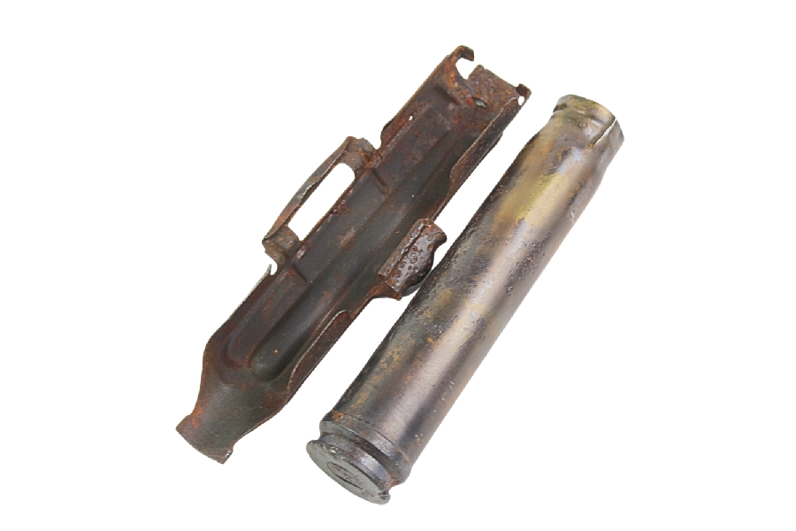 Łuska 3cm Mk101, MK 103 Luftwaffe + ogniwo Skorupa dekoracyjna