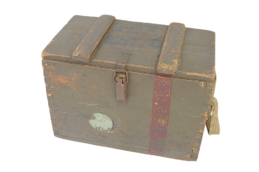 II RP Skrzynia z konserwą na amunicję Kb. Mauser W.Am. nr. 1 1939