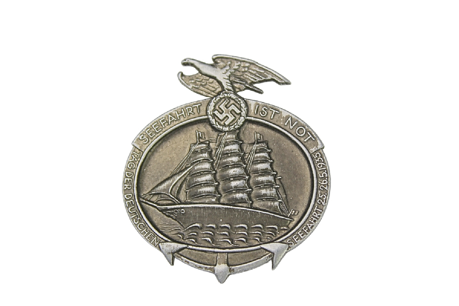 NIEMCY ODZNAKA DZIEŃ ŻEGLUGI MORSKIEJ 1935