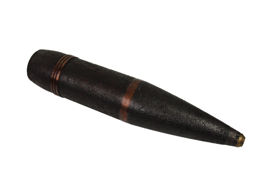 II RP Granat 105mm wz.31 skorupa dekoracyjna