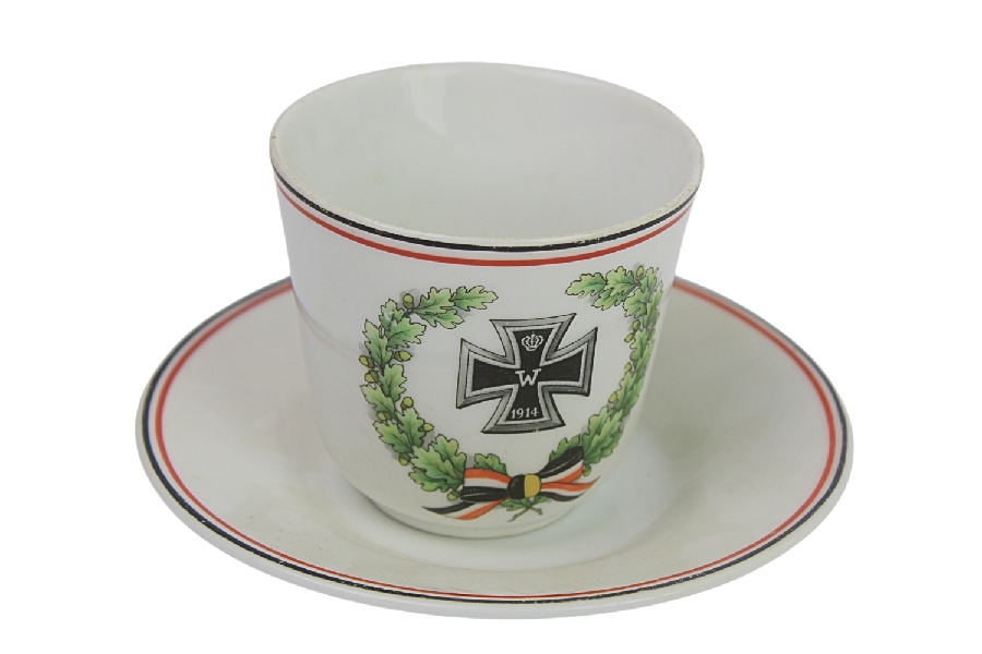 Filiżanka niemiecka krzyż żelazny 1914