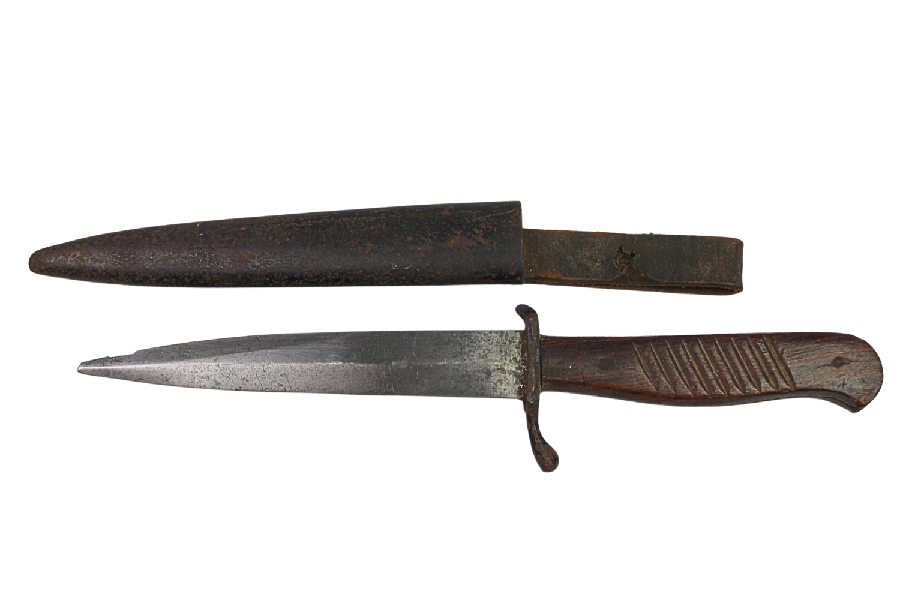 Pruski nóż okopowy Grabendolch I Wojna Światowa