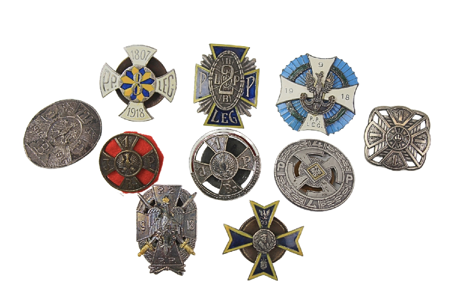 Zestaw Kopii Odznak II RP