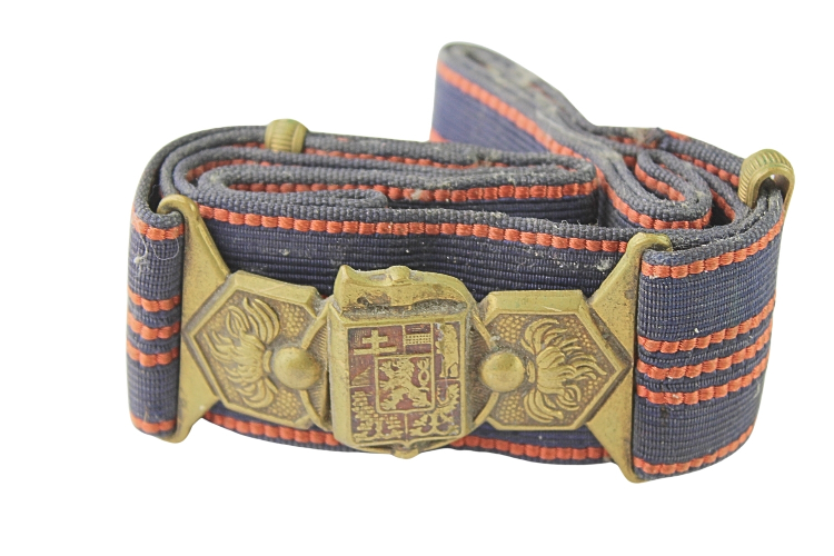 KLAMRA Z PASEM ZWIĄZKU CZECHOSŁOWACKICH STRAŻNIKÓW