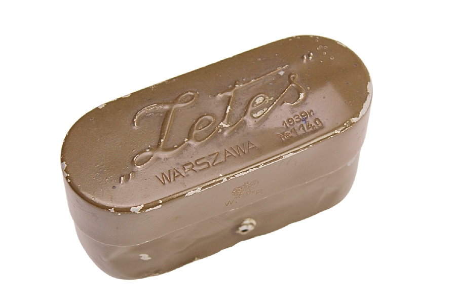 II RP Pudełko na gogle WP  "Zetes" Warszawa 1939