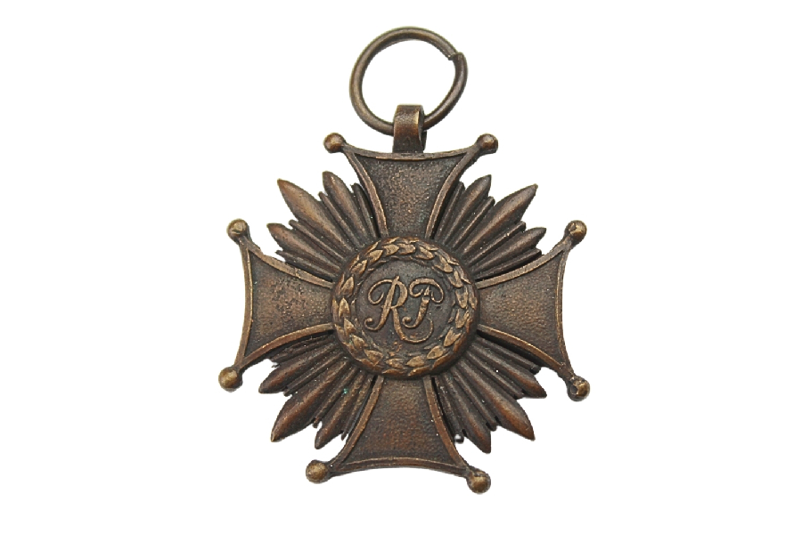 II RP Brązowy krzyż zasługi numerowany