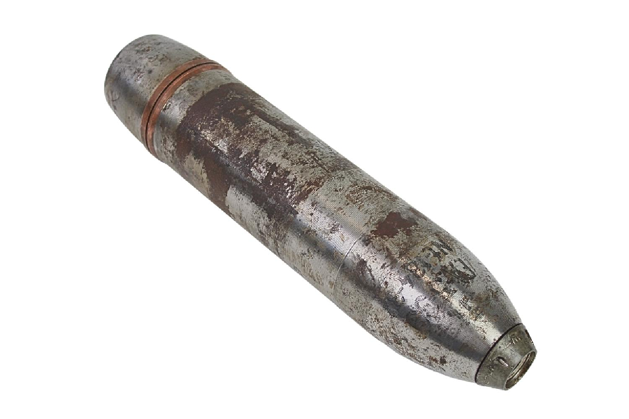 II RP 100mm Haubica wz.14 19 granat wz.31 Skorupa Dekoracyjna UNIKAT