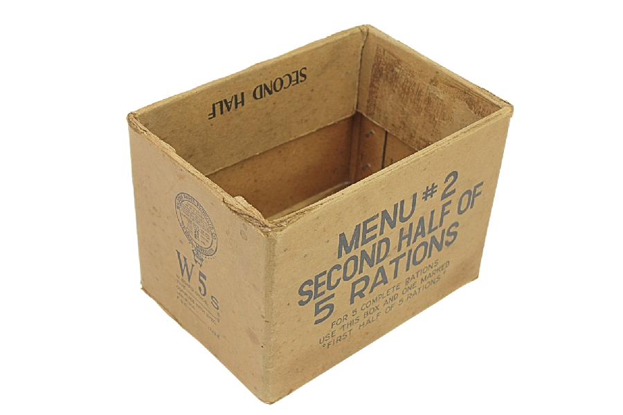 Amerykańskie pudełko na racje żywnościowe