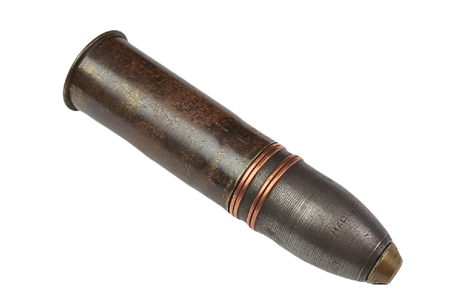 II RP Puteaux 37mm skorupa dekoracyjna