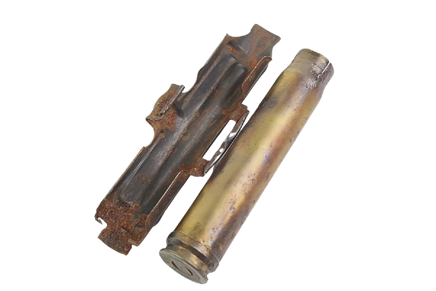 Łuska 3cm Mk101, MK 103 Luftwaffe + ogniwo  Skorupa dekoracyjna