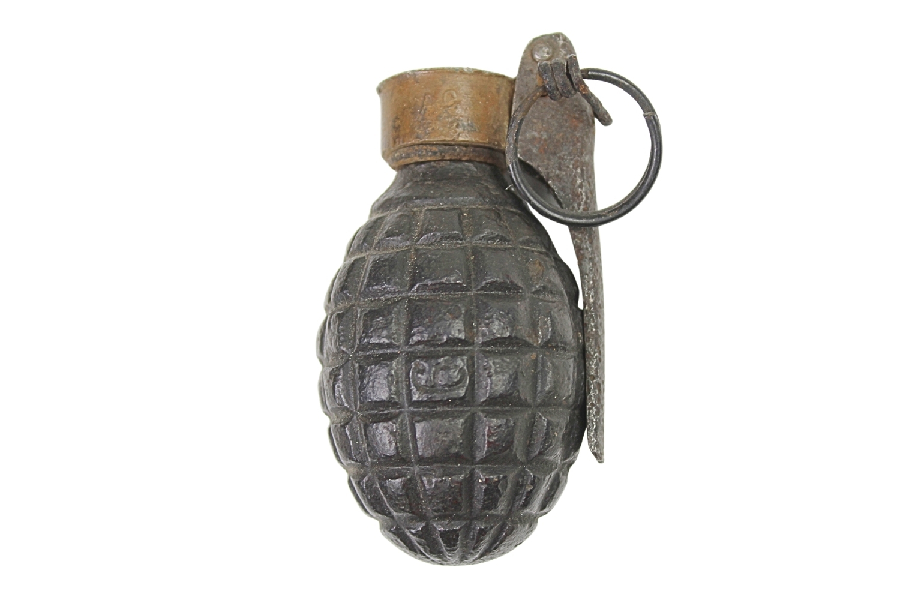 II RP GRANAT OBRONNY wz.KC Skorupa Dekoracyjna Rzadkość