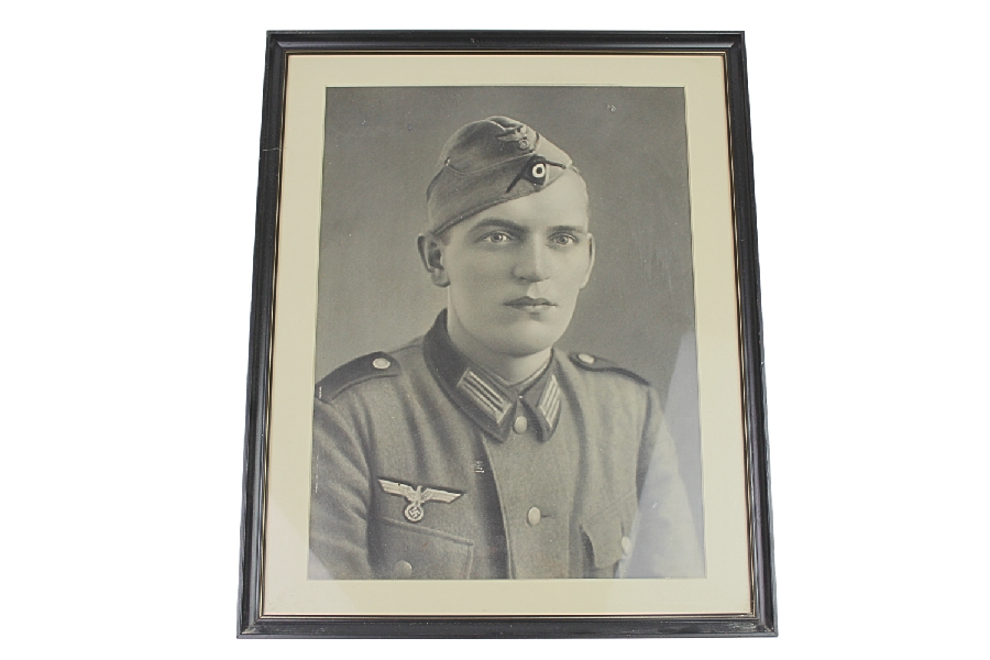 Plakat/ Zdjęcie Żołnierz Wehrmacht