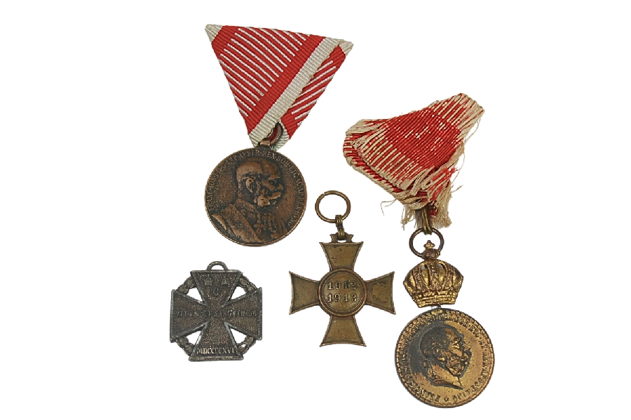 Zestaw zagranicznych odznaczeń