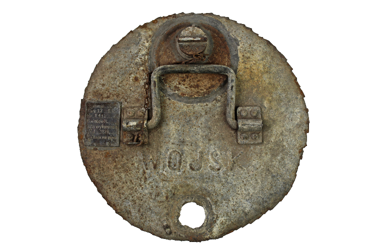 II RP Dekiel beczki 50L Wojsk Światowit 1939 