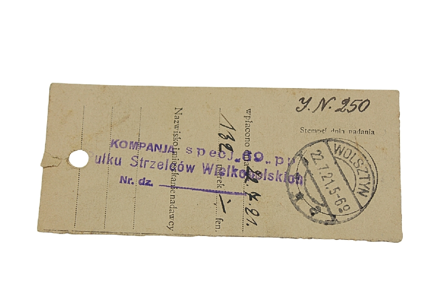 II RP POKWITOWANIE KOMAPNIA SPECJALNA 69 PP STRZELCÓW WLKP