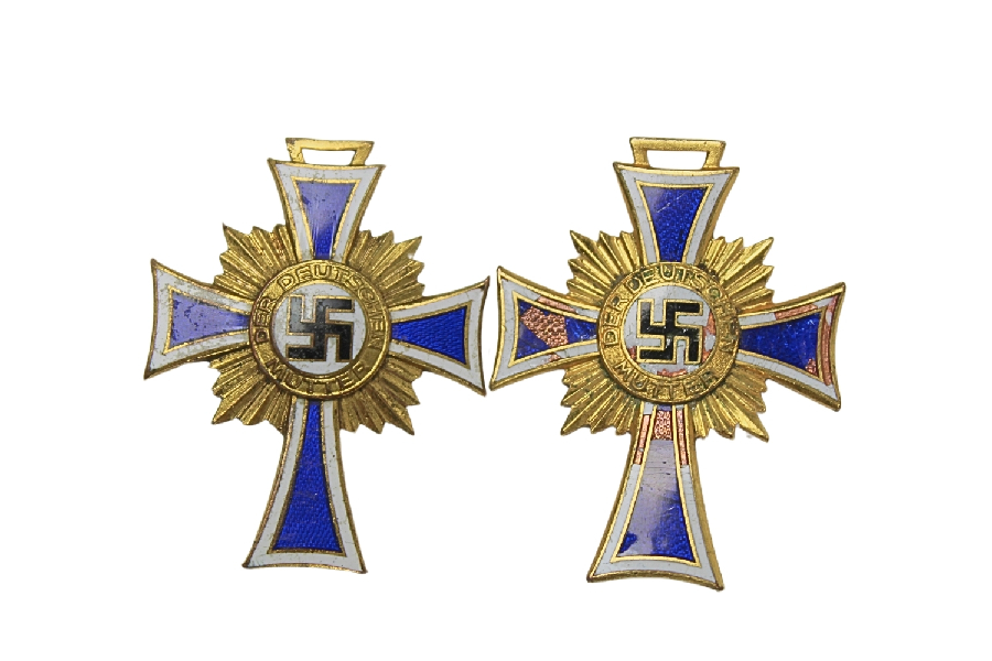 Zestaw Złotych Krzyży Matki Mutterkreuz